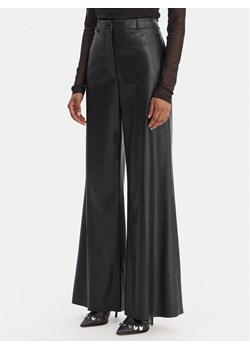 HUGO Spodnie z imitacji skóry Hasmina-1 50552964 Czarny Wide Leg ze sklepu MODIVO w kategorii Spodnie damskie - zdjęcie 188513651