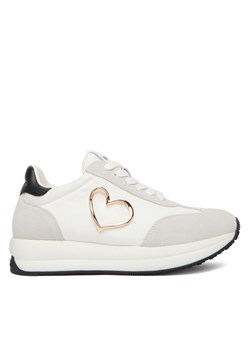 LOVE MOSCHINO Sneakersy JA15344G1OINC10A Biały ze sklepu MODIVO w kategorii Buty sportowe damskie - zdjęcie 188513724