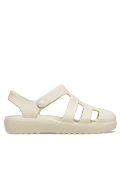 Crocs Sandały Classic Fisherman T 210626 Beżowy ze sklepu MODIVO w kategorii Sandały dziecięce - zdjęcie 188513924