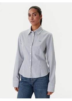 Guess Jeans Koszula W6RH66 WH7Q1 Niebieski Regular Fit ze sklepu MODIVO w kategorii Koszule damskie - zdjęcie 188513944