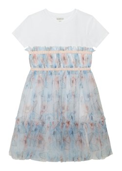 Guess Sukienka elegancka J6RK17 K6YW0 Kolorowy Regular Fit ze sklepu MODIVO w kategorii Sukienki dziewczęce - zdjęcie 188513991