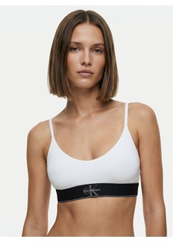 Calvin Klein Underwear Biustonosz top LV00QF8814 Biały ze sklepu MODIVO w kategorii Biustonosze - zdjęcie 188514021