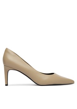 Calvin Klein Szpilki Ess Stiletto 70 HW0HW02607 Beżowy ze sklepu MODIVO w kategorii Czółenka - zdjęcie 188514023