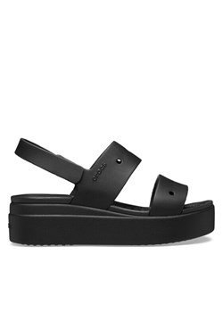 Crocs Sandały Brooklyn 4U 210676 Czarny ze sklepu MODIVO w kategorii Sandały damskie - zdjęcie 188514033