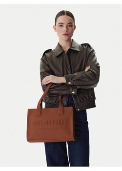 LOVE MOSCHINO Torebka JC4045PP1OLE0200 Brązowy ze sklepu MODIVO w kategorii Kuferki - zdjęcie 188514071
