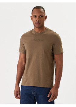 Calvin Klein T-Shirt LV04LC241G Błękitny Regular Fit ze sklepu MODIVO w kategorii T-shirty męskie - zdjęcie 188514074