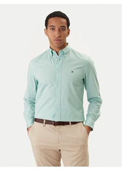 Tommy Hilfiger Koszula MW0MW37550 Zielony Regular Fit ze sklepu MODIVO w kategorii Koszule męskie - zdjęcie 188514082