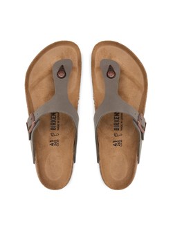 Birkenstock Japonki Gizeh 0043391 Szary ze sklepu MODIVO w kategorii Klapki męskie - zdjęcie 188514140
