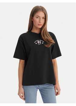 Guess T-Shirt W6RI20 K8HM0 Czarny Oversize ze sklepu MODIVO w kategorii Bluzki damskie - zdjęcie 188514143