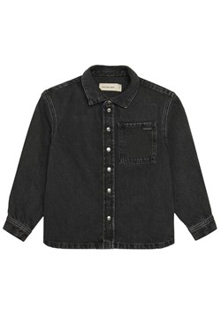 Calvin Klein Jeans Koszula jeansowa IB0IB02624 Szary Regular Fit ze sklepu MODIVO w kategorii Koszule chłopięce - zdjęcie 188514171