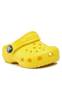 Crocs Klapki Classic Clog T 206990 Żółty ze sklepu MODIVO w kategorii Klapki dziecięce - zdjęcie 188514190