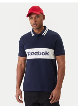 Reebok Polo Arter RK25548CCM Granatowy Regular Fit ze sklepu MODIVO w kategorii T-shirty męskie - zdjęcie 188514291
