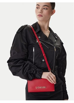 LOVE MOSCHINO Torebka JC4170PP1OLX0500 Czerwony ze sklepu MODIVO w kategorii Listonoszki - zdjęcie 188514341