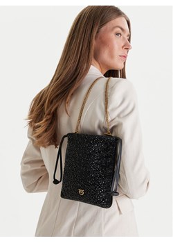 PINKO Torebka Slouchy Coulisse Baby AI 25-26 PCPL 105409 A2WF Czarny ze sklepu MODIVO w kategorii Kopertówki - zdjęcie 188514391