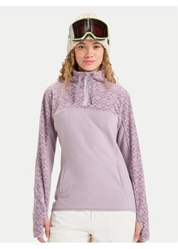 Roxy Polar Sayna Half Zip ERJFT04831 Fioletowy Regular Fit ze sklepu MODIVO w kategorii Bluzy damskie - zdjęcie 188514452