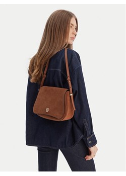 BOSS Torebka Boss Beyond Saddle S 50557963 Brązowy ze sklepu MODIVO w kategorii Listonoszki - zdjęcie 188514484