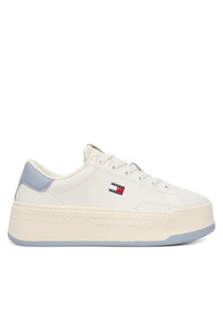 Tommy Hilfiger Sneakersy Tjw Script Cupsole Flatform EN0EN02961 Écru ze sklepu MODIVO w kategorii Buty sportowe damskie - zdjęcie 188514493