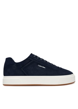 Calvin Klein Sneakersy Basket Cupsole Oxf Lup Hf Su HM0HM02131 Granatowy ze sklepu MODIVO w kategorii Buty sportowe męskie - zdjęcie 188514521