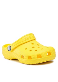 Crocs Klapki Classic Clog K 206991 Żółty ze sklepu MODIVO w kategorii Klapki dziecięce - zdjęcie 188514531