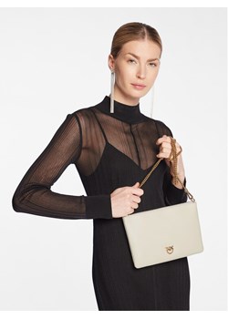 PINKO Torebka Flat Classic PE 23 PCPL 100455 A0F1 Écru ze sklepu MODIVO w kategorii Kopertówki - zdjęcie 188514554