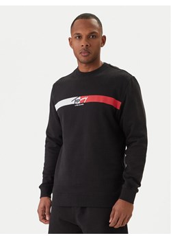 Tommy Jeans Bluza Sign Stripe DM0DM23019 Czarny Regular Fit ze sklepu MODIVO w kategorii Bluzy męskie - zdjęcie 188514742