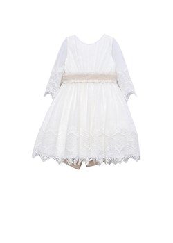 Abel & Lula Sukienka elegancka 5028 Biały Regular Fit ze sklepu MODIVO w kategorii Sukienki dziewczęce - zdjęcie 188514793