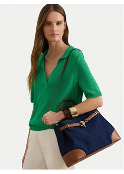 LAUREN RALPH LAUREN Torebka 431P04295001 Granatowy ze sklepu MODIVO w kategorii Kuferki - zdjęcie 188514854