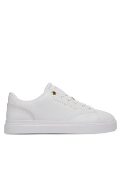 Tommy Hilfiger Sneakersy Th Feminine Cupsole Leather FW0FW09105 Biały ze sklepu MODIVO w kategorii Buty sportowe damskie - zdjęcie 188515043
