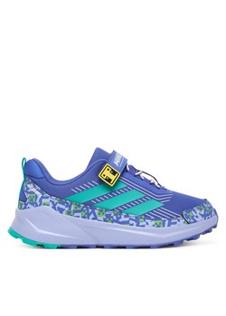 adidas Trekkingi Minecraft Terrex Trailmaker 2 Hiking JQ9378 Fioletowy ze sklepu MODIVO w kategorii Buty trekkingowe dziecięce - zdjęcie 188515120
