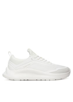 Calvin Klein Sneakersy Light Eva Run Sock Mesh HW0HW03023 Biały ze sklepu MODIVO w kategorii Buty sportowe damskie - zdjęcie 188515122