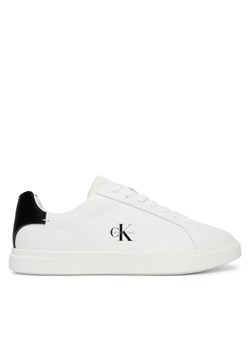 Calvin Klein Sneakersy Low Pro Cups Lth Ml HW0HW03146 Biały ze sklepu MODIVO w kategorii Buty sportowe damskie - zdjęcie 188515123