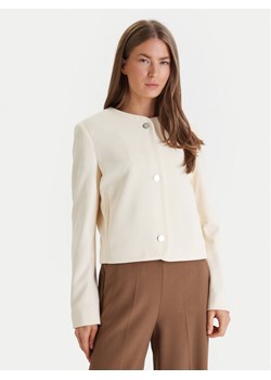 Calvin Klein Marynarka Lux Crepe Lady LV044F418G Żółty Regular Fit ze sklepu MODIVO w kategorii Marynarki damskie - zdjęcie 188515140