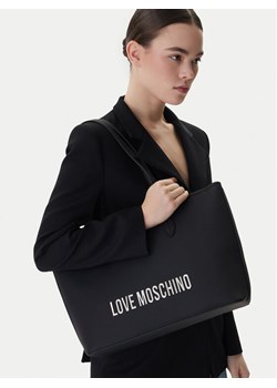 LOVE MOSCHINO Torebka JC4190PP1OKD000B Czarny ze sklepu MODIVO w kategorii Torby Shopper bag - zdjęcie 188515154