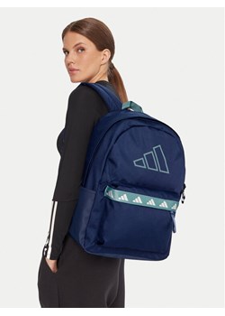 adidas Plecak adidas Classic Tape JW1543 Niebieski ze sklepu MODIVO w kategorii Plecaki dla dzieci - zdjęcie 188515181
