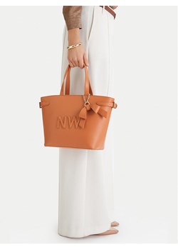 Nine West Torebka EO-Lira-LX20086b Brązowy ze sklepu MODIVO w kategorii Torby Shopper bag - zdjęcie 188515191
