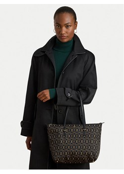 LAUREN RALPH LAUREN Torebka 431916737040 Czarny ze sklepu MODIVO w kategorii Torby Shopper bag - zdjęcie 188515374
