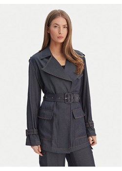 Guess Marynarka W6RL50 WL842 Granatowy Regular Fit ze sklepu MODIVO w kategorii Marynarki damskie - zdjęcie 188515463