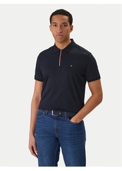 Tommy Hilfiger Polo MW0MW41613 Granatowy Regular Fit ze sklepu MODIVO w kategorii T-shirty męskie - zdjęcie 188515490