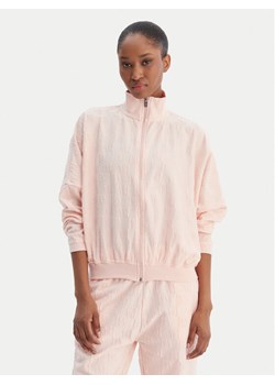 HUGO Bluza Monogram 50556831 Różowy Regular Fit ze sklepu MODIVO w kategorii Bluzy damskie - zdjęcie 188515552