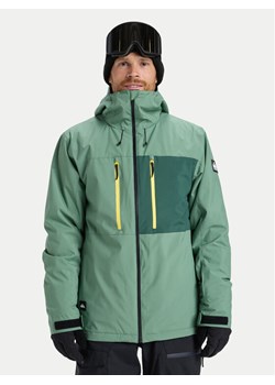 Quiksilver Kurtka snowboardowa Sycamore Solid 20K EQYTJ03502 Zielony Modern Fit ze sklepu MODIVO w kategorii Kurtki męskie - zdjęcie 188515571