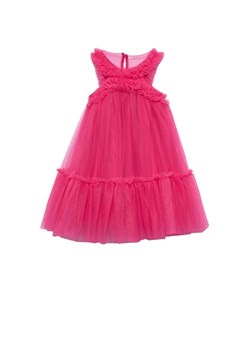 Abel & Lula Sukienka elegancka 5036 Różowy Regular Fit ze sklepu MODIVO w kategorii Sukienki dziewczęce - zdjęcie 188515650