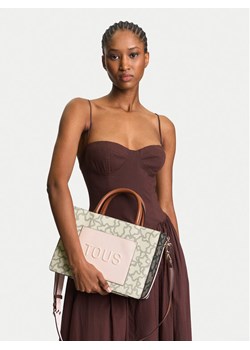 TOUS Torebka Amaya Kaos Icon 2002188201 Beżowy ze sklepu MODIVO w kategorii Torebki damskie - zdjęcie 188515671