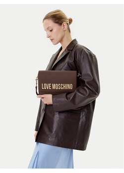LOVE MOSCHINO Torebka JC4023PP1NKD0301 Brązowy ze sklepu MODIVO w kategorii Listonoszki - zdjęcie 188515711
