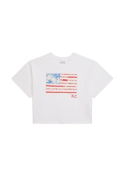 Polo Ralph Lauren T-Shirt 313A11751001 Biały Boxy Fit ze sklepu MODIVO w kategorii Bluzki dziewczęce - zdjęcie 188515732