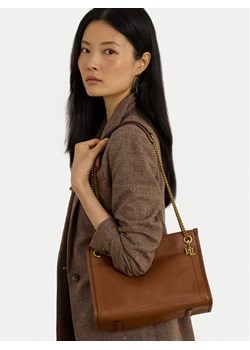LAUREN RALPH LAUREN Torebka Brdly Md 431980173001 Brązowy ze sklepu MODIVO w kategorii Listonoszki - zdjęcie 188515774