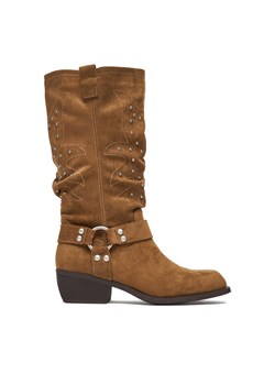 JENNY Kowbojki CEO-HY5734S-1 Brązowy ze sklepu MODIVO w kategorii Kozaki damskie - zdjęcie 188515814