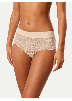 Triumph Bokserki Illusion 10219748 Beżowy ze sklepu MODIVO w kategorii Majtki damskie - zdjęcie 188515843