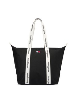Tommy Hilfiger Torebka Tjw Ess Daily Tote AW0AW18461 Czarny ze sklepu MODIVO w kategorii Torby Shopper bag - zdjęcie 188515910