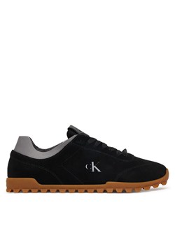 Calvin Klein Sneakersy Low Profile Run MG Sue HW0HW03150 Czarny ze sklepu MODIVO w kategorii Buty sportowe damskie - zdjęcie 188515934