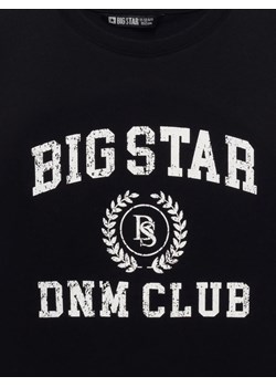 Koszulka dziewczęca z nadrukiem czarna Minka 906 ze sklepu Big Star w kategorii Bluzki dziewczęce - zdjęcie 188528130